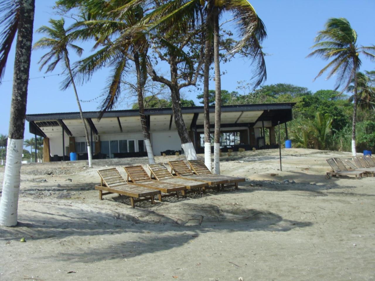 Apartamento En Balabeach Maria Chiquita In Front Of The Beach 2Hab Colon Esterno foto