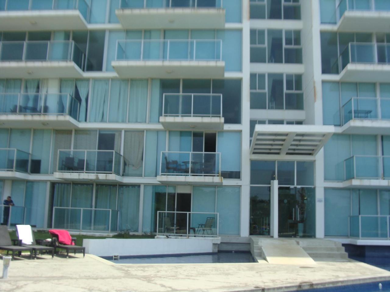 Apartamento En Balabeach Maria Chiquita In Front Of The Beach 2Hab Colon Esterno foto