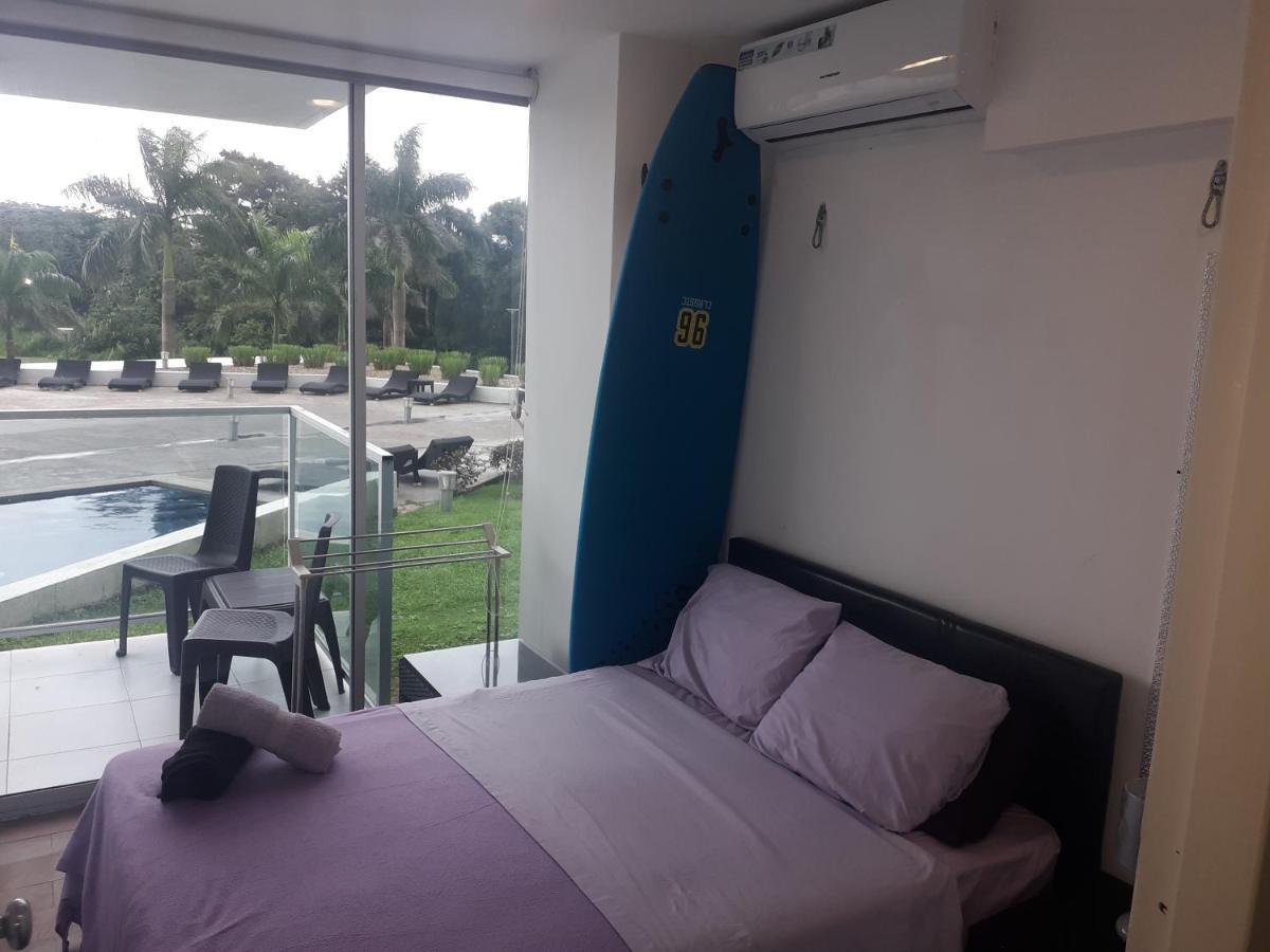Apartamento En Balabeach Maria Chiquita In Front Of The Beach 2Hab Colon Esterno foto